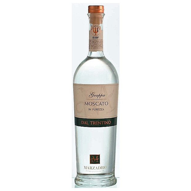 Marzadro Grappa di Monovitigno Moscato