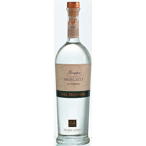 Marzadro Grappa di Monovitigno Moscato