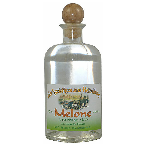 Heidelberger Melonen-Likör Husaren-Destillerie