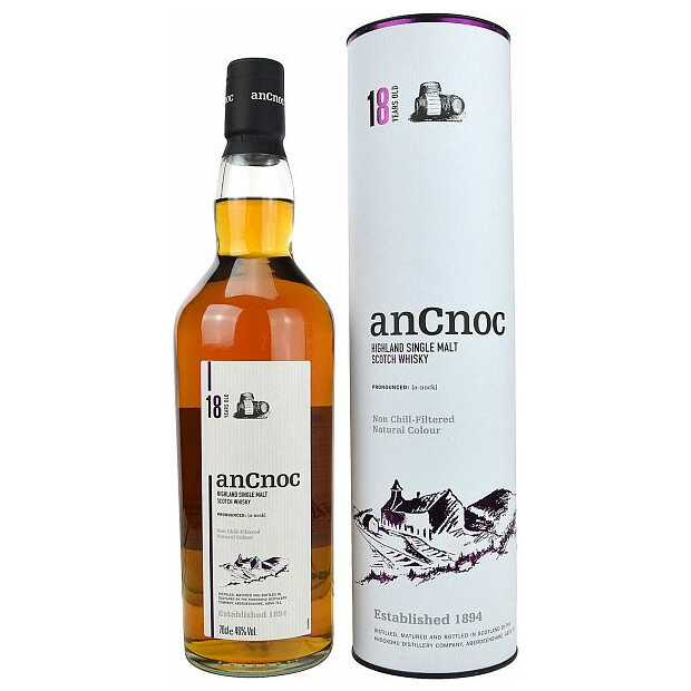 AnCnoc 18 Jahre Highland Single Malt non-chill filtered