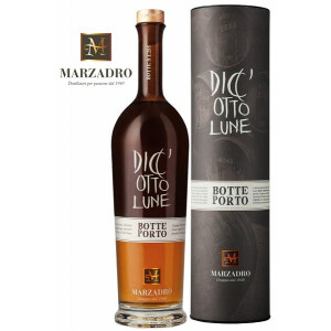Marzadro Grappa Le Diciotto Lune Botte Porto 0,35 l