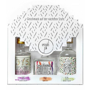 Upstairs Gin 3er-Tasting-Set Deutschland 3 x 0,05 l