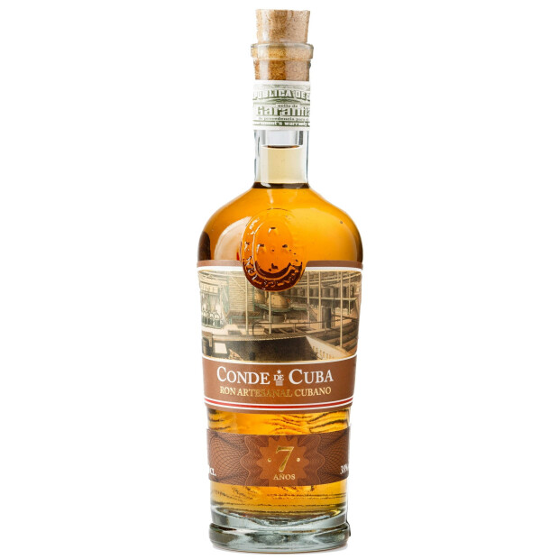 Rum Conde de Cuba Ron Artesanal Cubano 7 Jahre