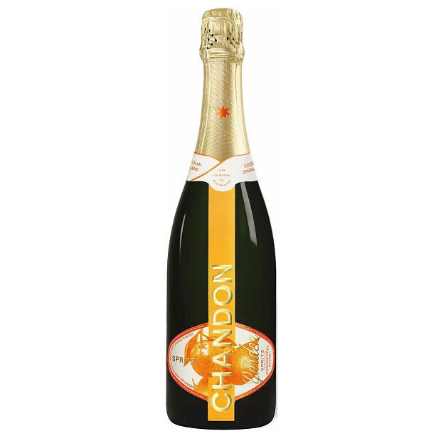 Chandon Garden Spritz made with an Orange Peel Blend