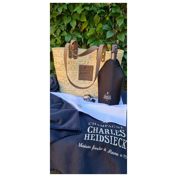 Charles Heidsieck Picknick-Set Blanc de Blancs Réserve