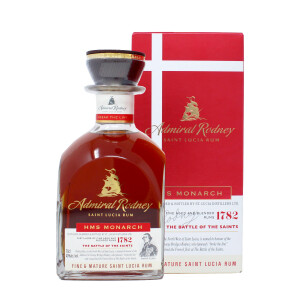 Admiral Rodney HMS Monarch Fine & Mature Saint Lucia Rum