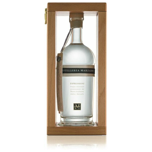 Marzadro Grappa Riserva Espressioni Bianca Edizione Limitata