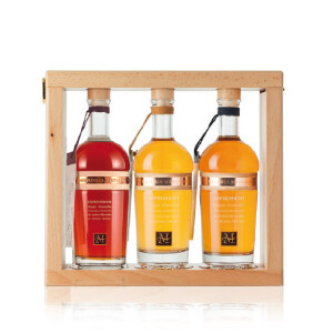Marzadro Grappa Collezione Espressioni 3 x 0,35 l