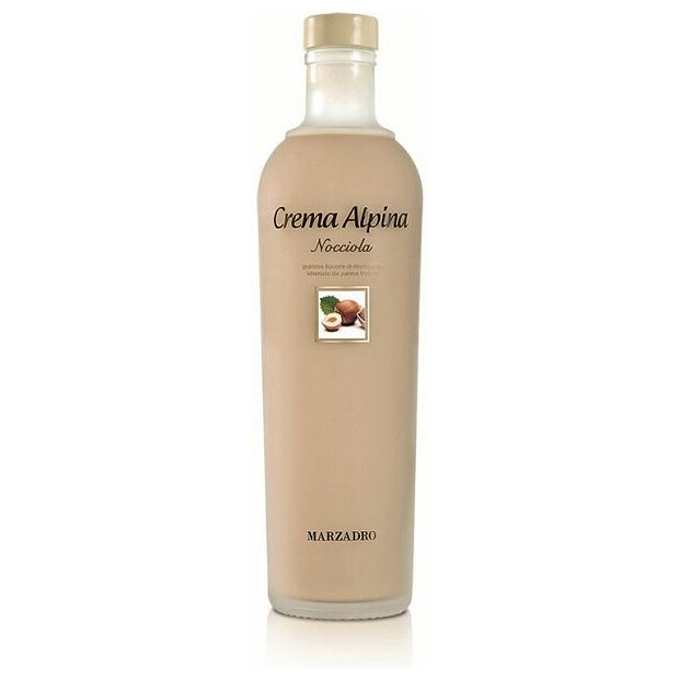 Marzadro Crema Alpina Nocciola Haselnuss-Sahnelikör