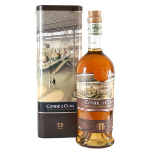 Rum Conde de Cuba Ron Artesanal Cubano 11 Jahre