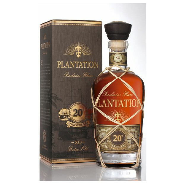 Rum Plantation Barbados XO 20th Anniversary Geschenkbox mit 2 Gläsern