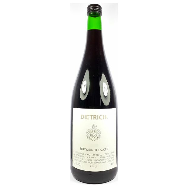 Dietrich Rotwein trocken Ltr.