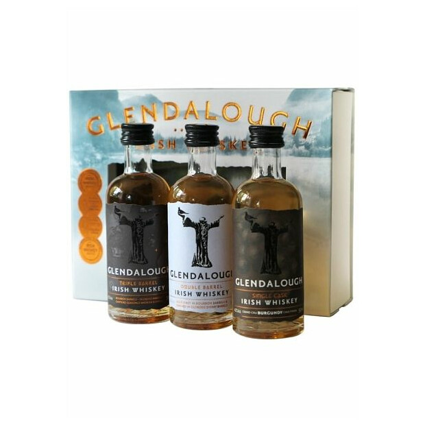 Glendalough Irish Whiskey The Discovery Collection 3 x 0,05 l