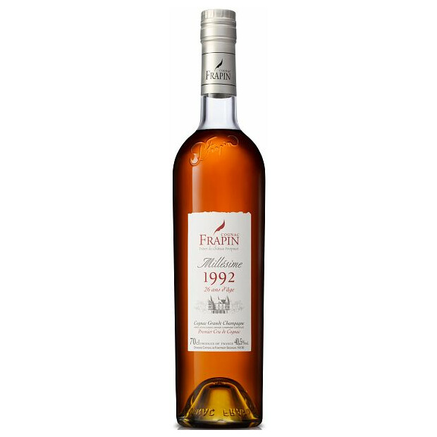 Cognac Frapin Millésime 1992 26 Jahre Cognac Grande Champagne AOC