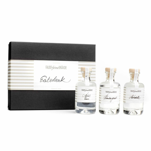 Faude feine Brände Erntedank Set 3 x 0,1 l