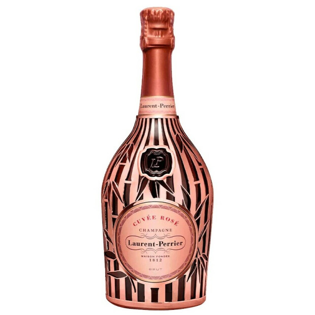 Laurent-Perrier Cuvée Rosé Brut mit Manschette (Bambus)