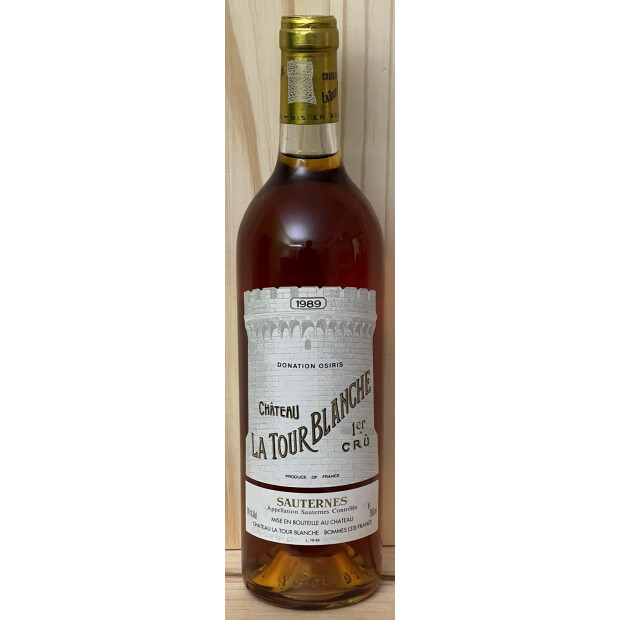 Château La Tour Blanche 1er Cru Classé Sauternes AOC 1989