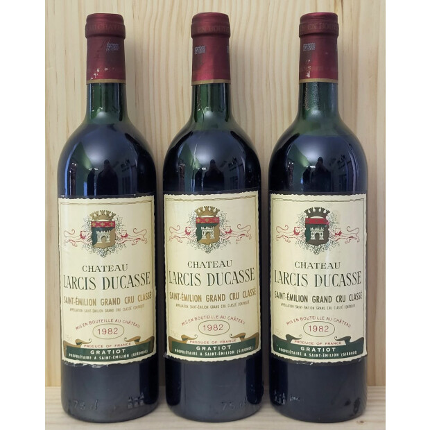 Château Larcis Ducasse 1er Grand Cru Classé B St.-Émilion Grand Cru 1982 Differenzbesteuert
