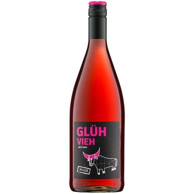 Metzger Glühvieh Rosé Glühwein Ltr.