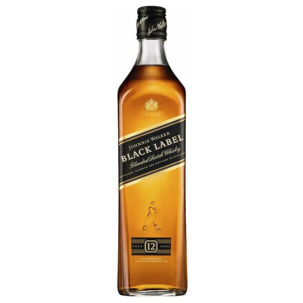 Johnnie Walker Black Label Blended Scotch 12 Jahre
