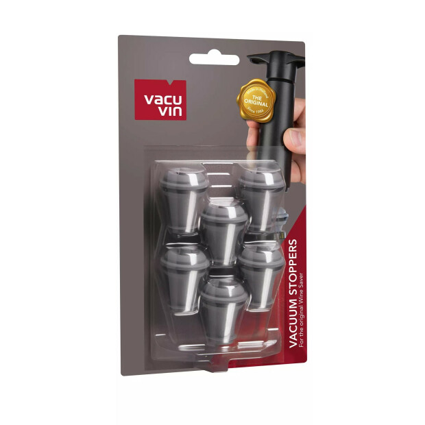 Vacu Vin Vacuum Wine Stoppers 6er Set