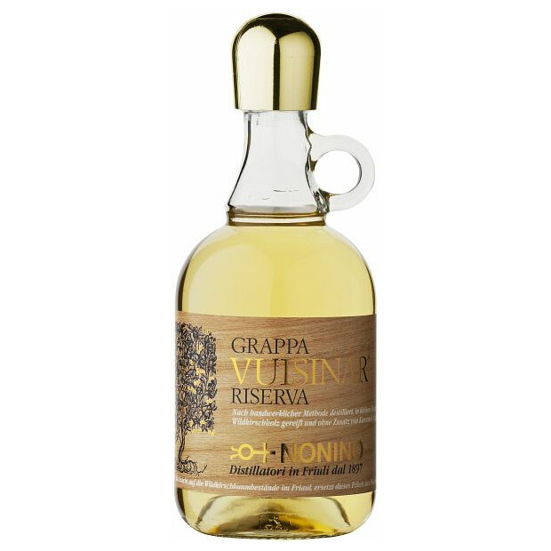 Grappa Nonino Vuisinâr Riserva 2 Jahre im Wildkirschenholzfass gereift